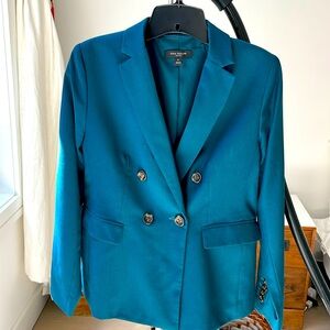 AnnTaylor Wool double breasted blazer 0P (wore once)